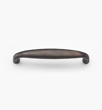 Forged Brass Smooth Bow Oval Handles