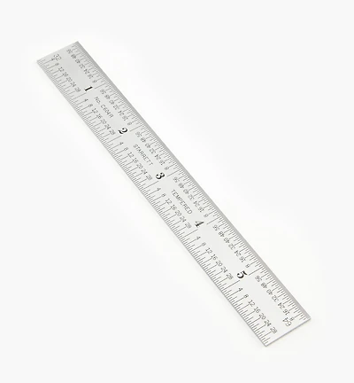 Règles de précision en acier à ressorts trempé Starrett