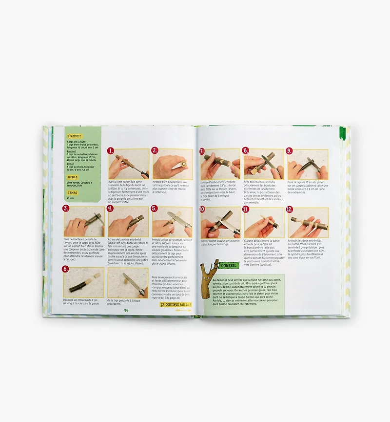 Apprends à sculpter sur bois