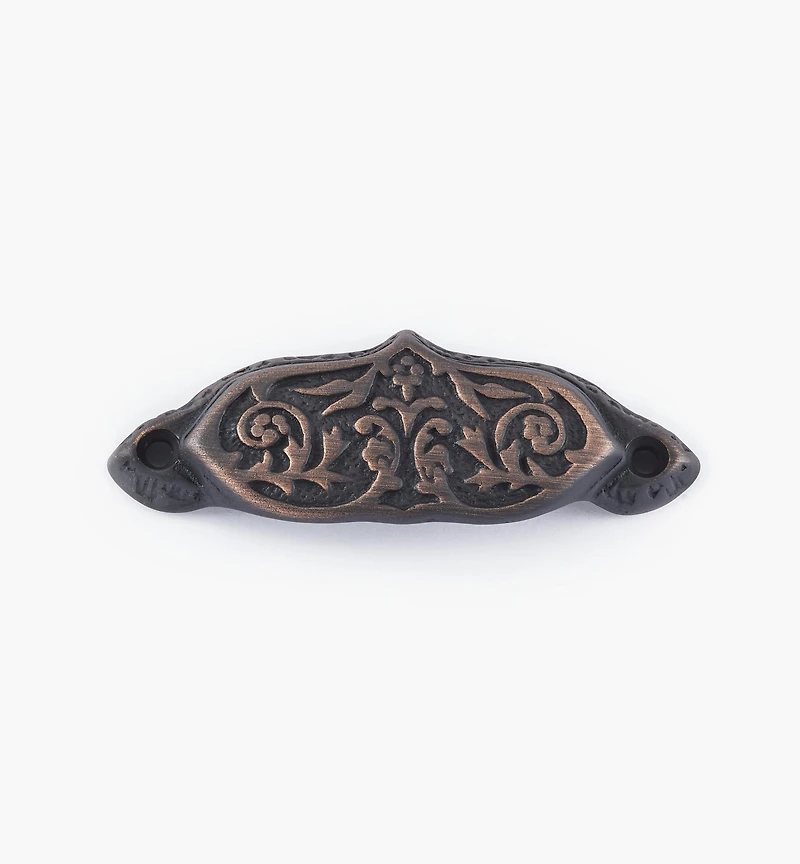 Cast Victorian Shell Pull