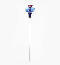 Glass Flower Hummingbird Feeder