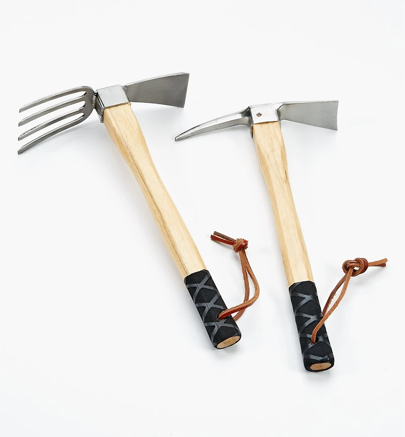 Stainless-Steel Cultivator & Pick Mattocks Set