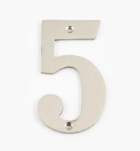 Standard Cast Brass House Numbers