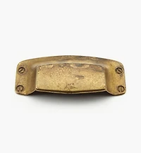 Cast Brass Shell Pulls