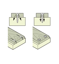 Lee Valley Brass Countersunk Washers