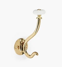 Ceramic Knob Coat & Hat Hook