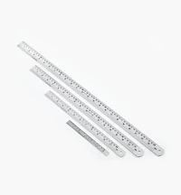 Stainless-Steel Cabinetmaker's Rules