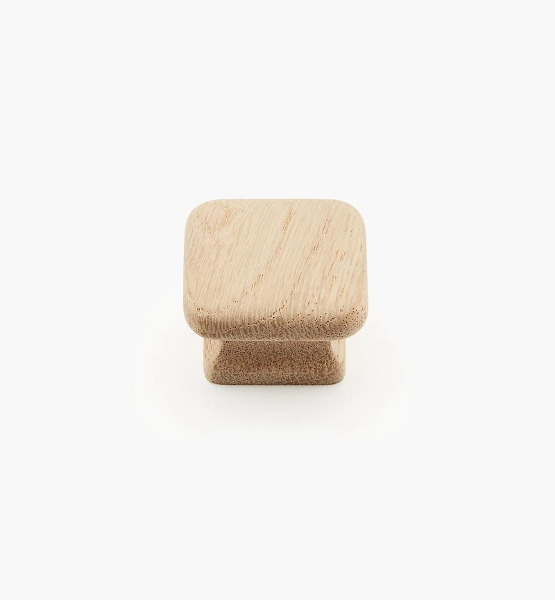 Natural Oak Square Knob