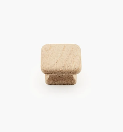 Natural Oak Square Knob
