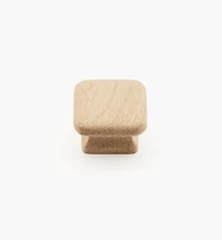 Natural Oak Square Knob