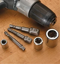 Socket Adapters for Hand Drills