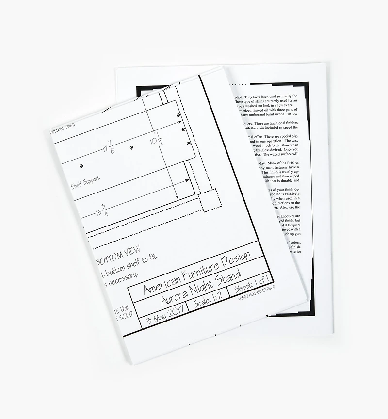 Aurora Nightstand Plan