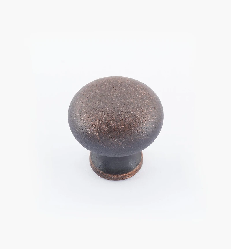 Round Brass Plain Knobs