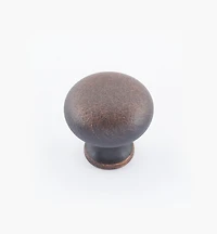 Round Brass Plain Knobs