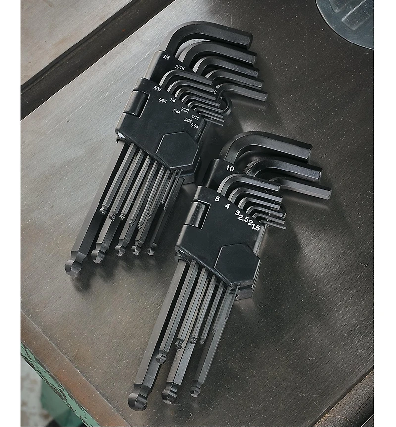 Imperial & Metric Hex Key Sets