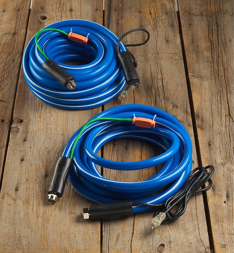 Boyaux d'arrosage chauffants