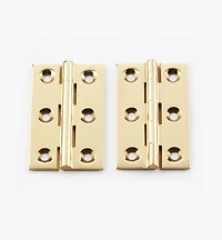 Extruded Brass Fixed-Pin Butt Hinges