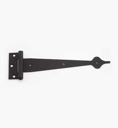 "Forged Iron" Large Strap Hinges