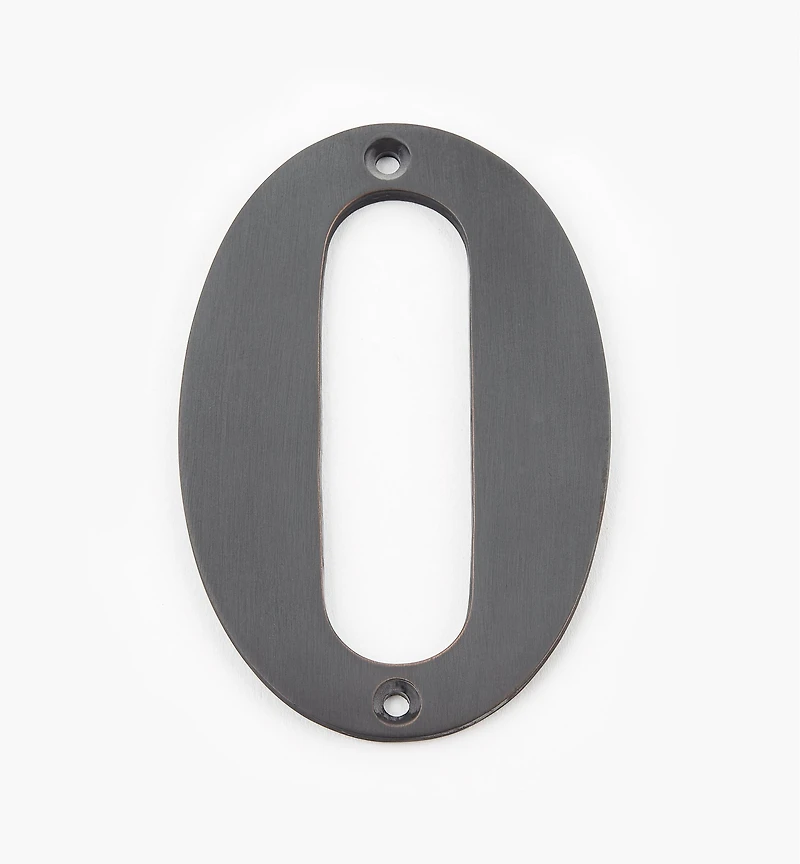 Standard Cast Brass House Numbers
