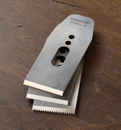 Veritas 1 3/4" Toothed Blades for Small Bevel-Up Smooth Plane