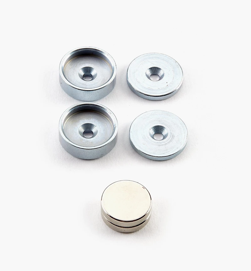 Rare-Earth Magnet, Cup & Washer Sets