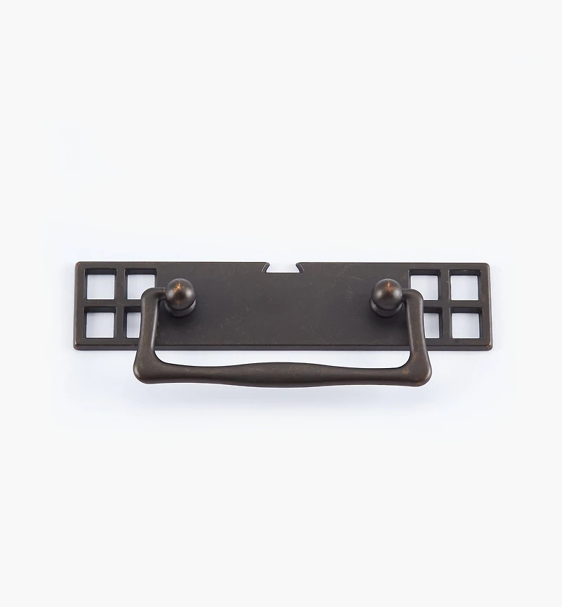 Arts and Crafts Handle with Backplate