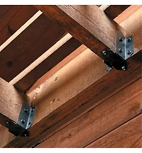 Ozco Joist Hangers for Outdoor Structures