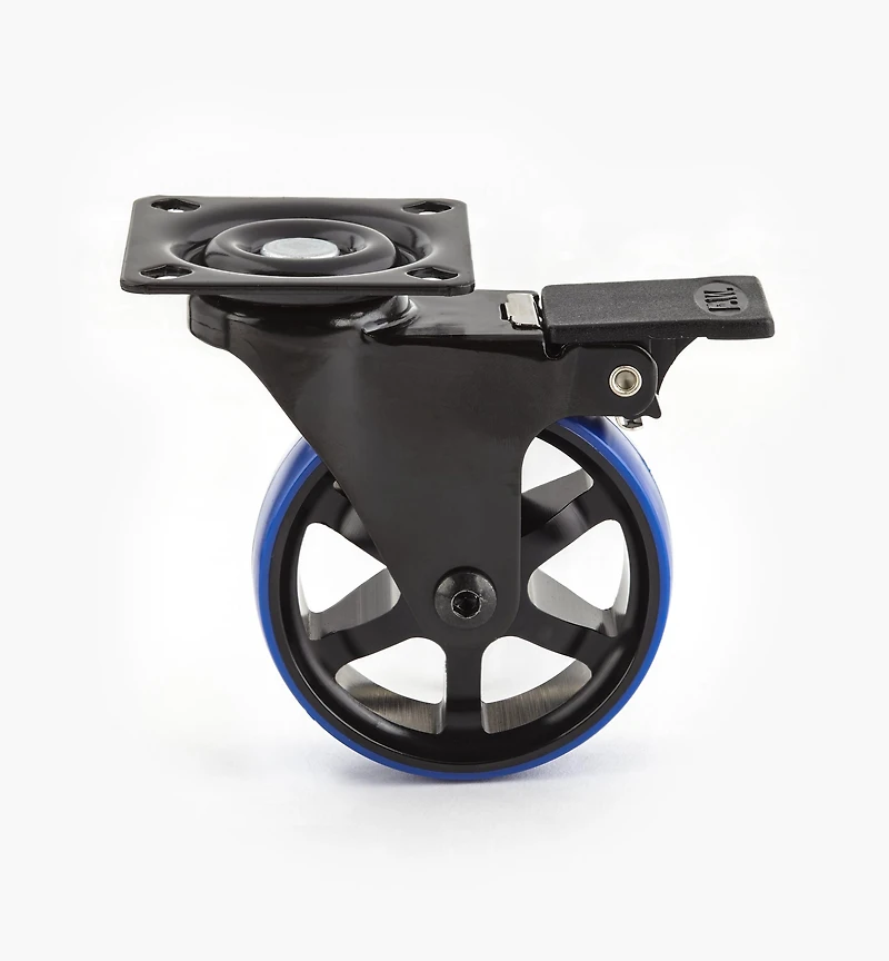Spoked Aluminum Casters