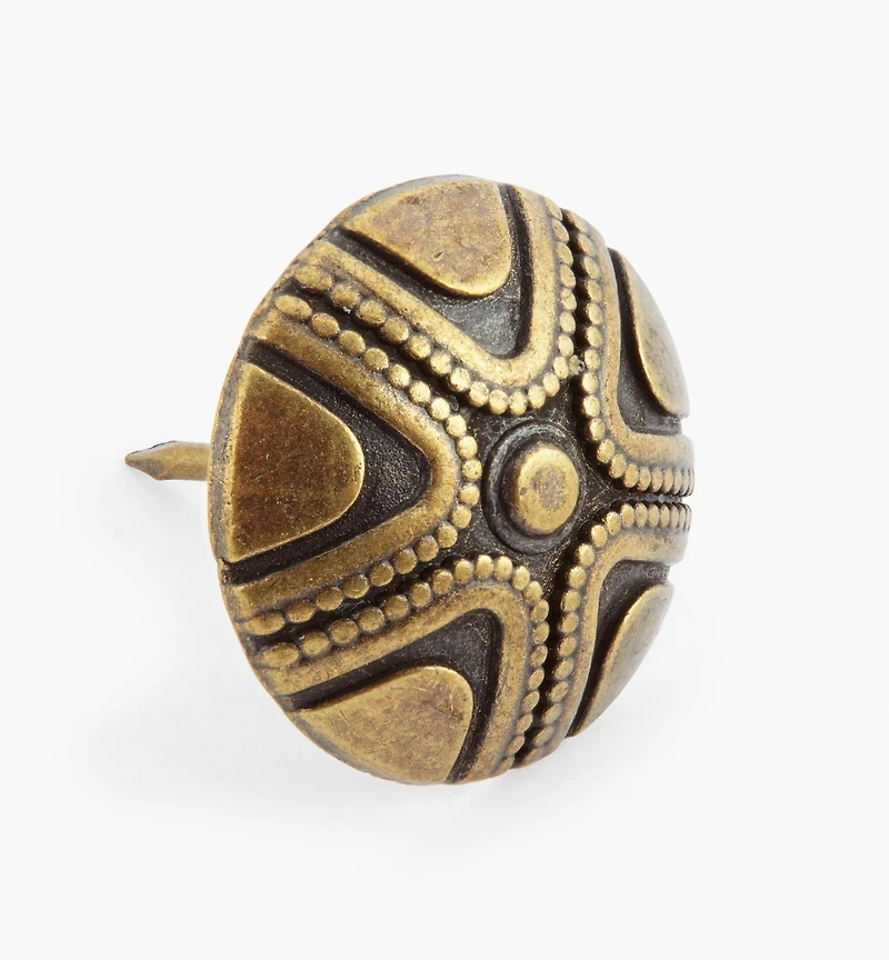 Clous de tapissier à motif étoilé