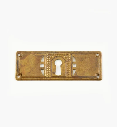 Pierced Horizontal Plate Escutcheon