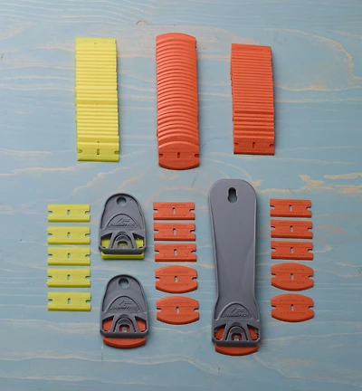 Standard Plastic Razor Blade Scraping Set
