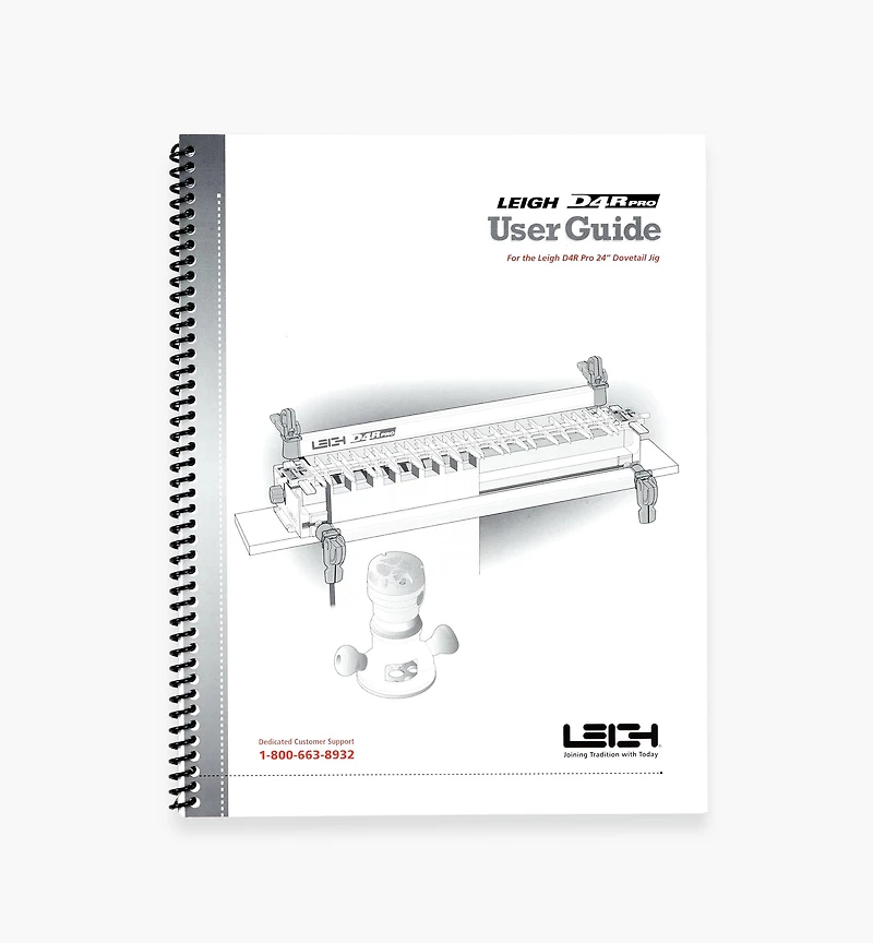 Extra Instruction Manual for Leigh D4R Pro Dovetail Jig