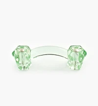 Poignée hexagonale en verre