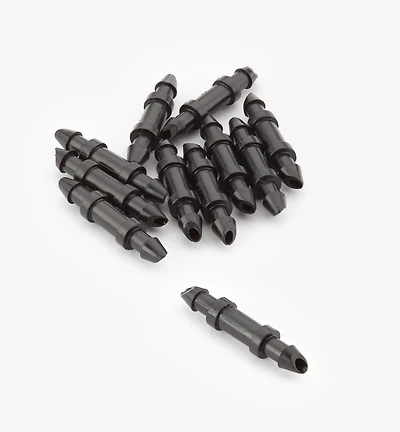 1/4" Straight Connectors for Irrigation Systems