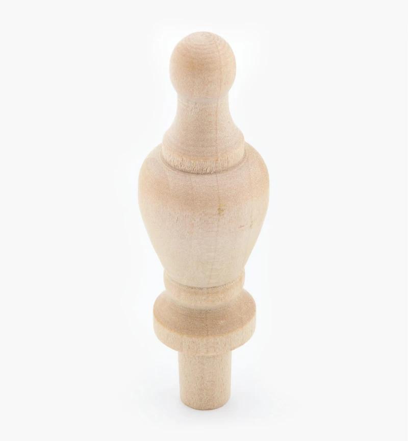 Fleuron colonial en bois dur