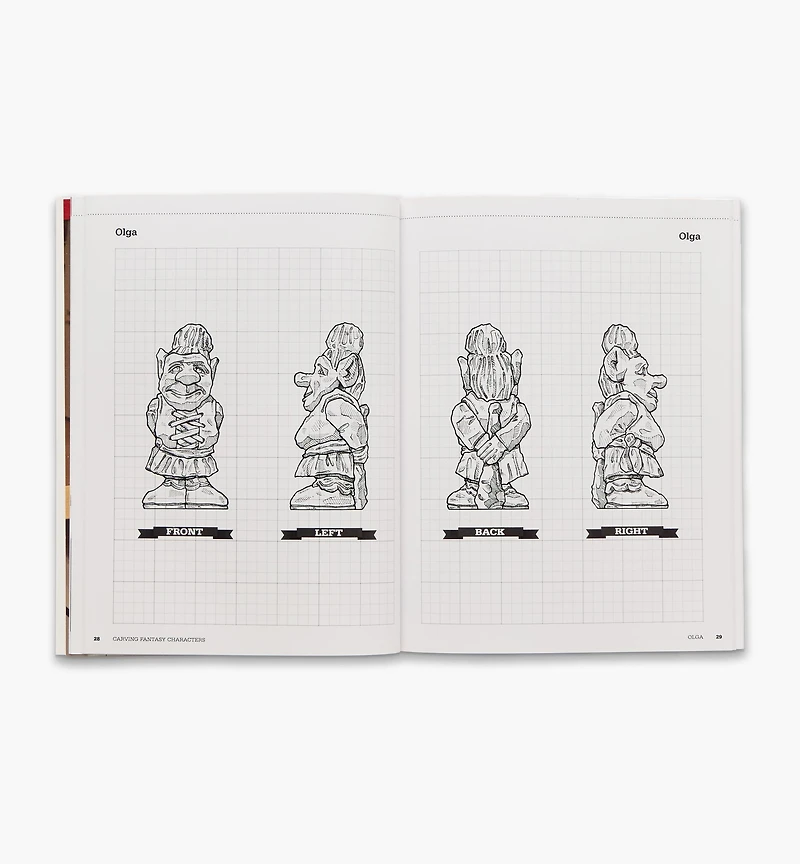 Carving Fantasy Characters