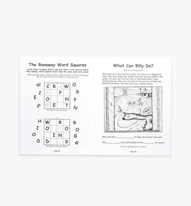 Grandmother's Puzzle Book