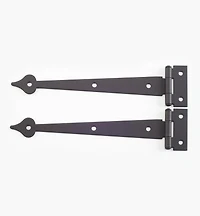 “Forged Iron” Small Strap Hinges