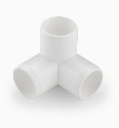 PVC Three-Way Branch Connectors
