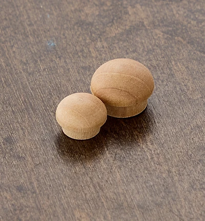 Cache-vis en bois dur