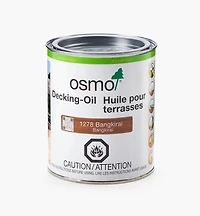 Huile pour terrasse Osmo, bangkirai