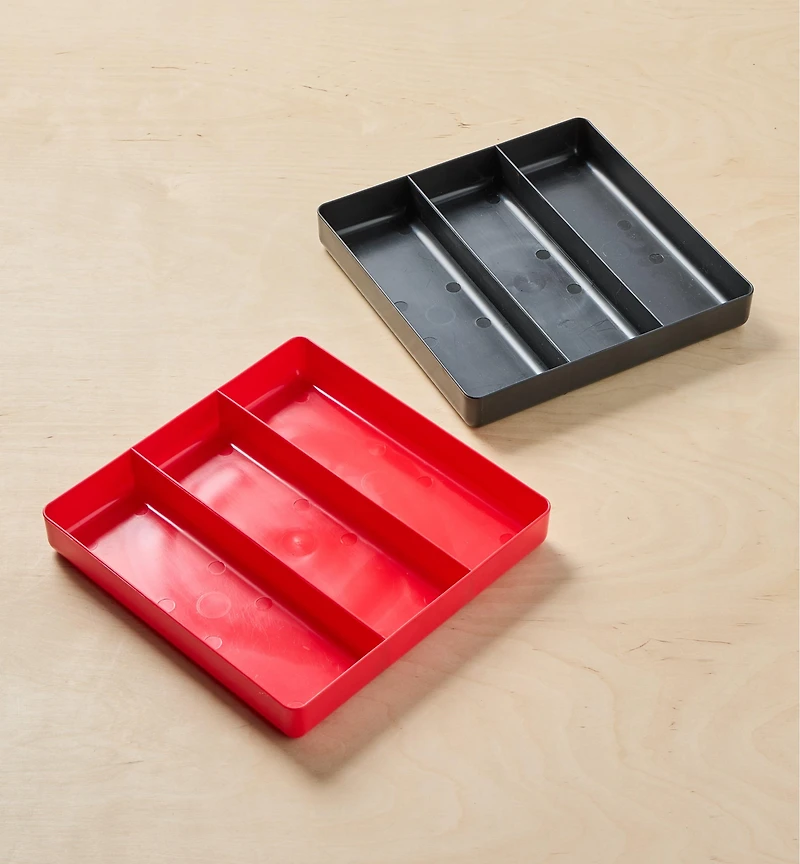 Three-Compartment Tray