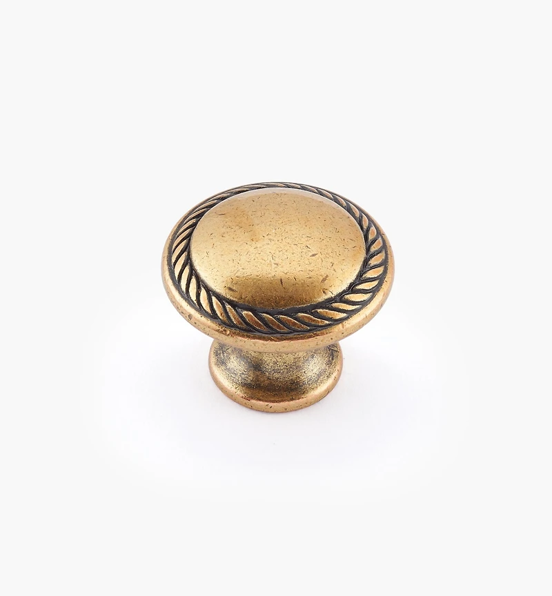 Burnished Bronze Cast Knobs