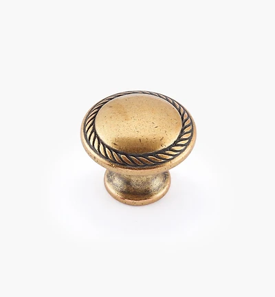 Burnished Bronze Cast Knobs