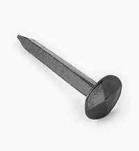 Black Steel Diamond-Head Forged Nails from Clouterie Rivierre