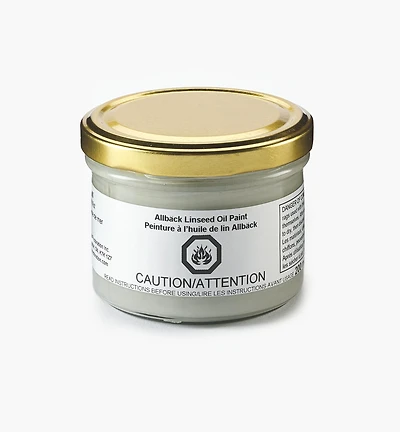 Peinture à l’huile de lin Allbäck, brume mer