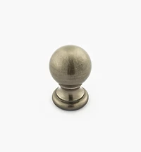 Turned Brass Ball Knobs