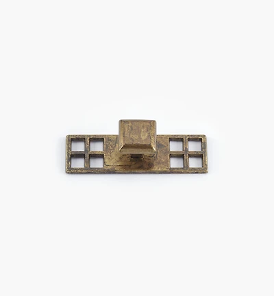 Bouton sur platine Arts and Crafts I