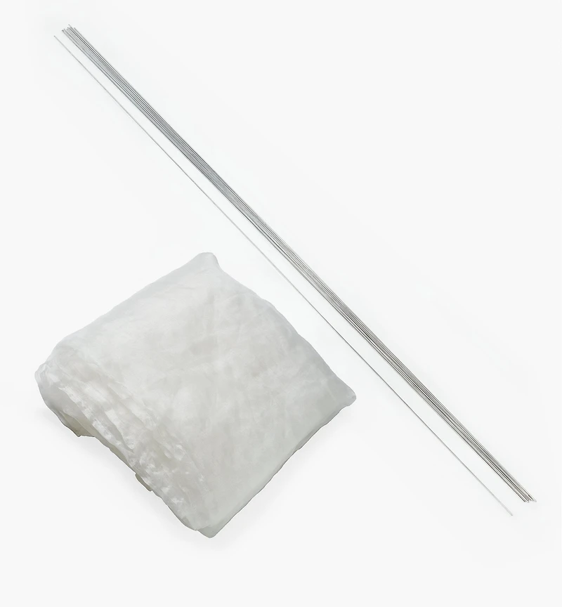 Insect Protection Fabric & Pack of 10 Hoops