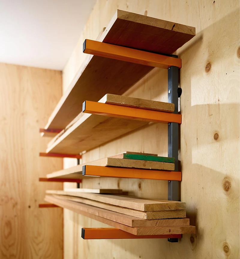 Bora Four-Shelf Lumber Rack